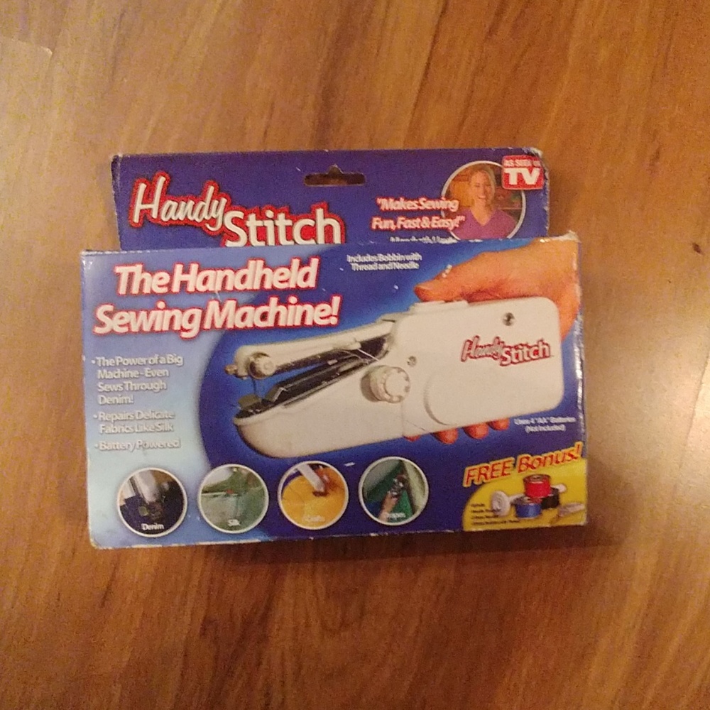 Handy Stitch Handheld Cordless Sewing Machine